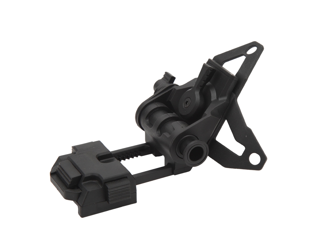 Soporte ajustable y plegable para casco con visión nocturna, compatible con PVS15, PVS18, GPNVG18, rojo | Sin marca
