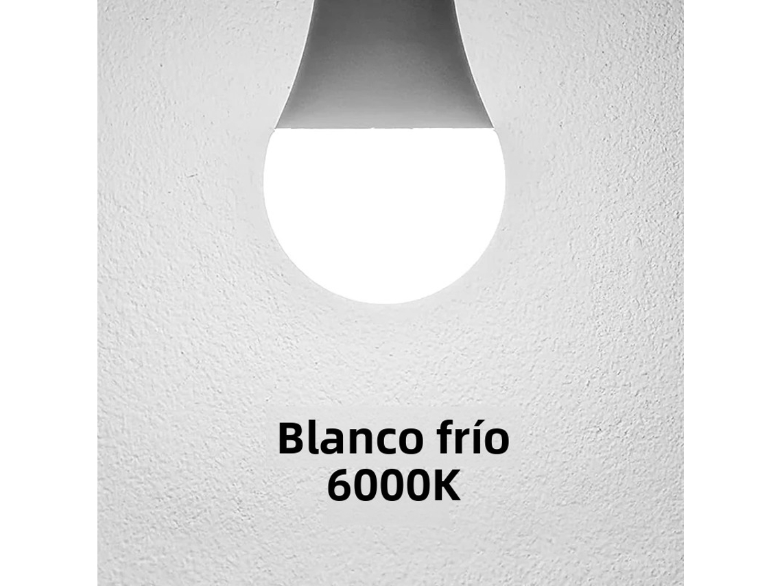 Bombilla Led (base De Rosca E27, 12 W, Blanco Frío), 220 V, Adecuada Para La Iluminación Diaria De La Sala De Estar.