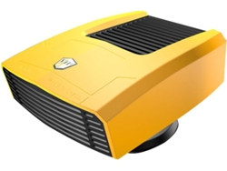 Calentador De Coche De 12 V, Descongelador Portátil Deportivo, Aire Frío Y Caliente Giratorio 360, Calentador De Coche Amarillo Chrui
