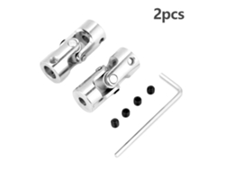 2026velora-2pcs Acoplamiento De Motor Conector De Flecha 35mm L Od 14mm Junta Universal (6*8mm)