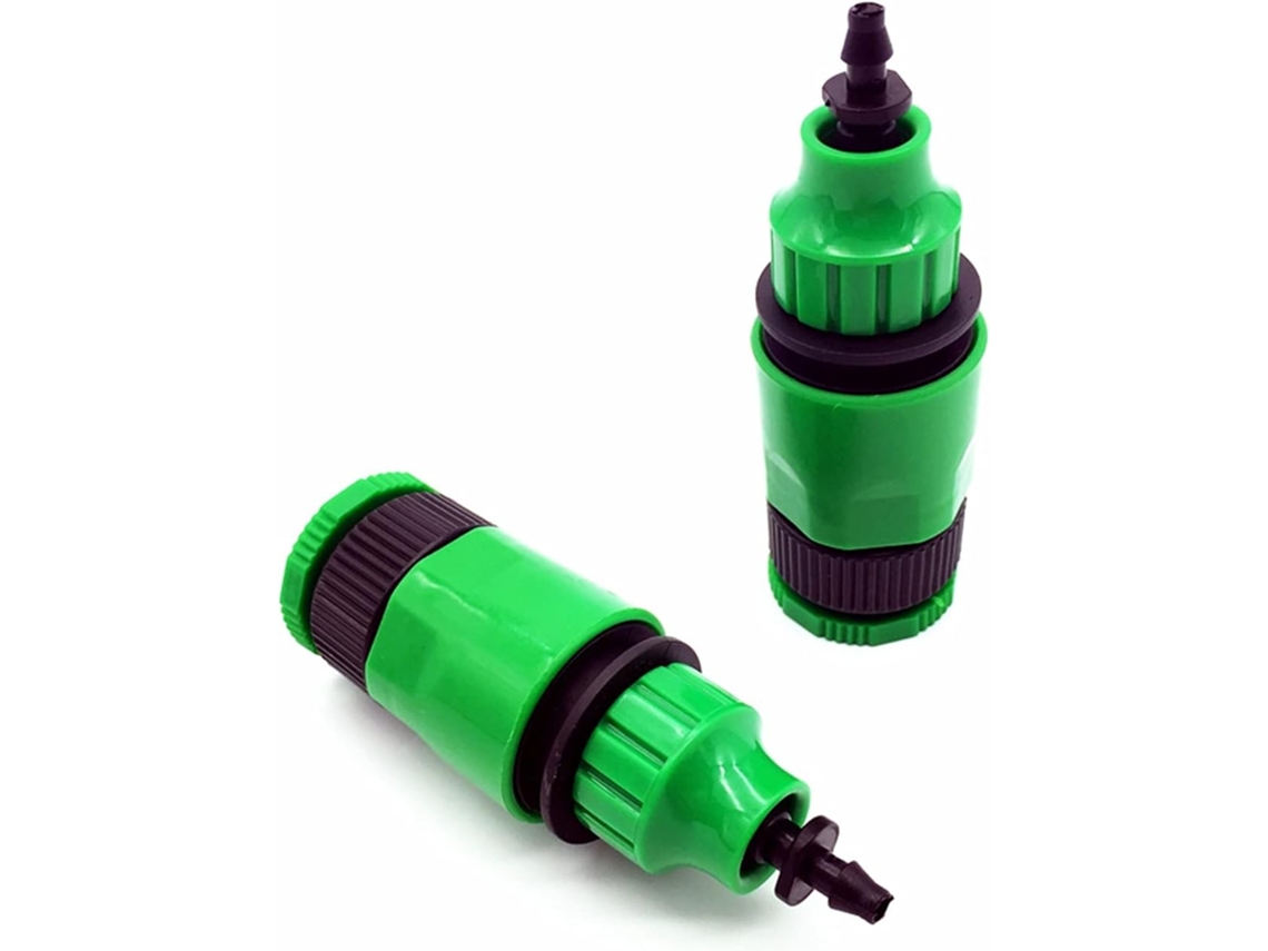 Kit De 10 Conectores Rápidos Para Tuberías Riego Por Goteo