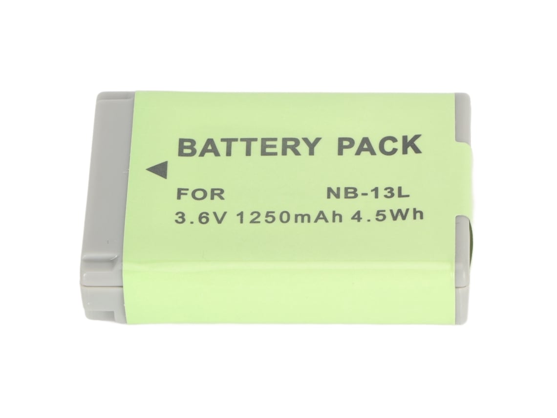 Batería De Iones De Litio Nb 13l De 3,6 V Y 1250 Mah Para Cámaras G7x2, G7x3, G5x, G9x, Sx720hs, Sx730, G1 Mark Ii, Mark2 Y Mark Iii.