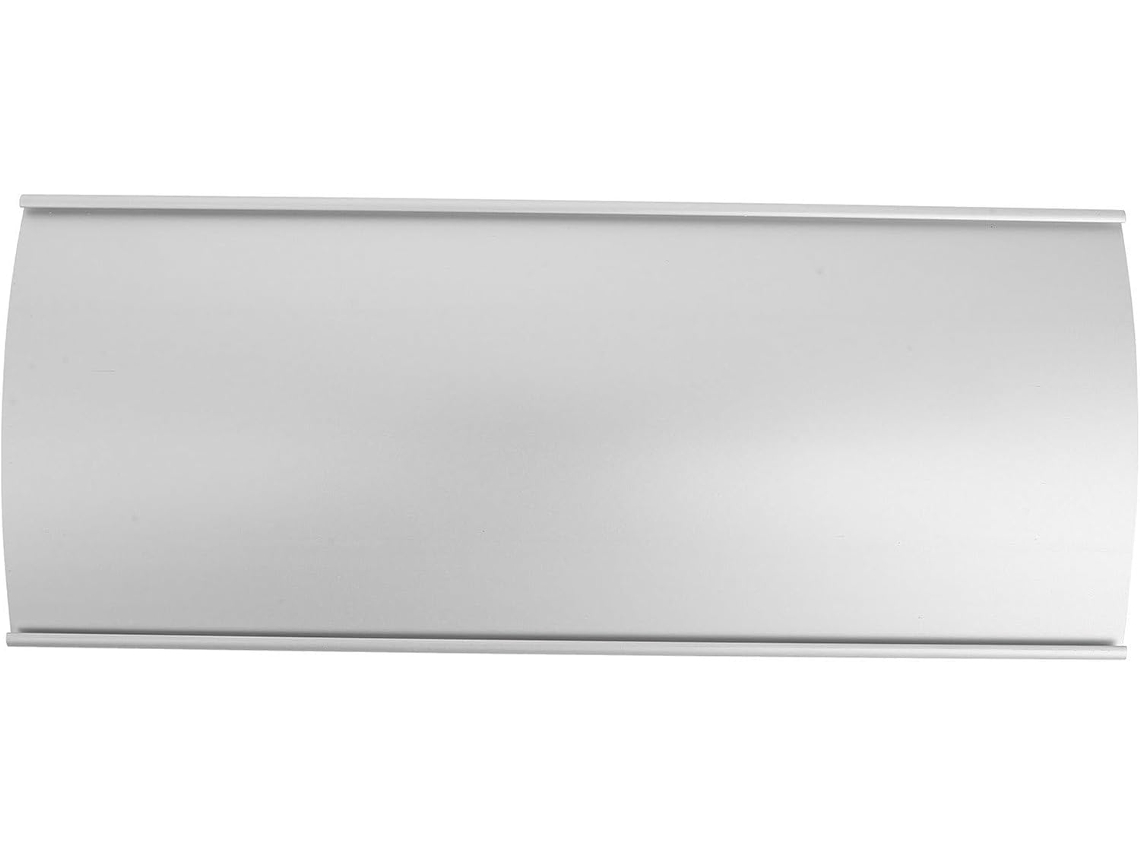 Soporte Curvo Para Placa De Identificación - Soporte Horizontal Para Placa De Identificación En Blanco