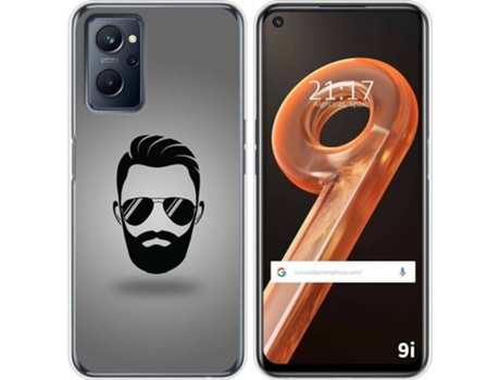 Carcasa Realme 9i TUMUNDOSMARTPHONE Dibujos Barba Multicolor