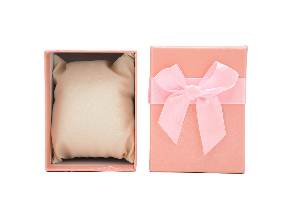 Caja Para Guardar Relojes Con Cinta, Caja De Regalo Rosa Para Relojes, Ideal Para Navidad Y Cumpleaños.