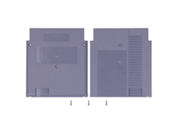 Capa De Cartucho De Jogo 60pin Para 72pin Substituição Para Nes Em Abs Cinza Com Parafusos