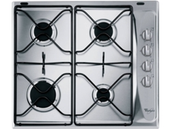 Placa de Gas WHIRLPOOL AKM 268/IX (Gas Butano-propano - 58 cm - Inox)