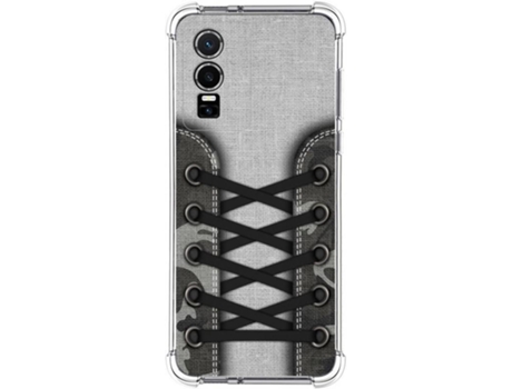 Carcasa para Vivo Y76 5G TUMUNDOSMARTPHONE Dibujos Antigolpes Zapatillas 16 Multicolor