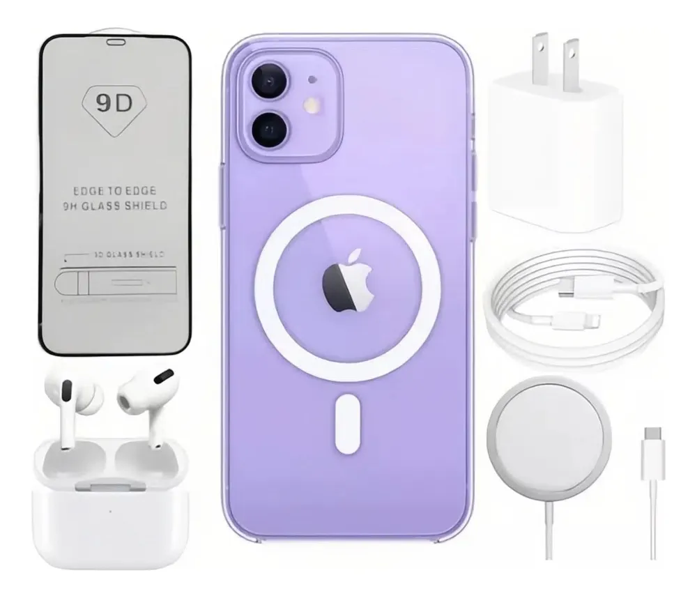 Kit de cargador inalámbrico Magsafe 6 de 20 W para auriculares iPhone 16 Plus (lowmoose)