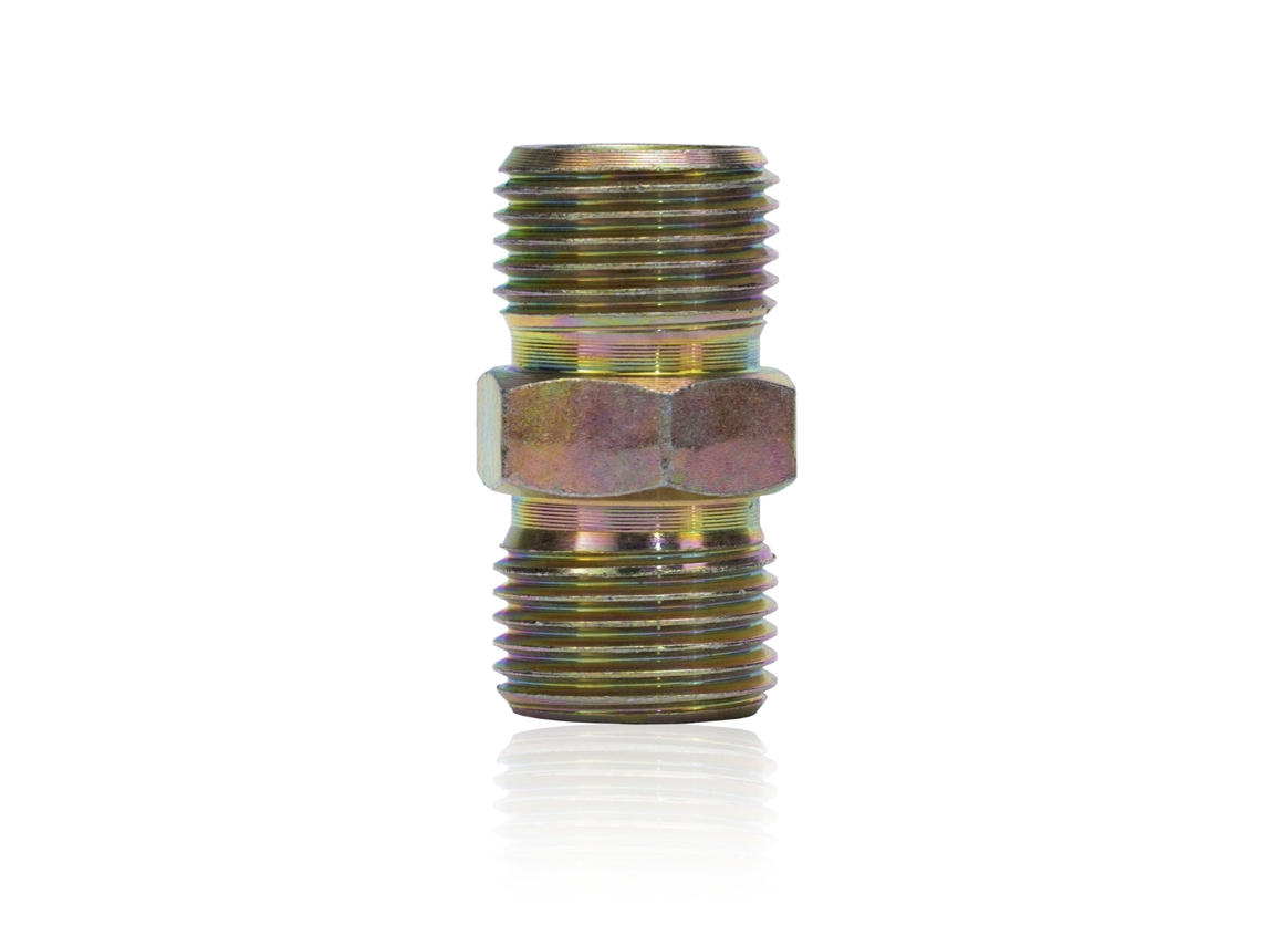 Conector De Extensión Para Manguera De Pulverizador Airless – Acero Inox 3/8'' | 4 Bar | Alta Presión