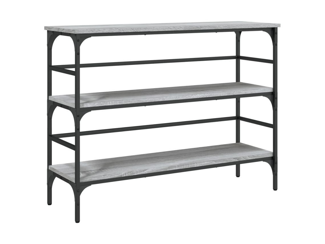 Maison Exclusive - Mesa Consola Madera De Ingeniería Gris Sonoma 100x32x75 Cm