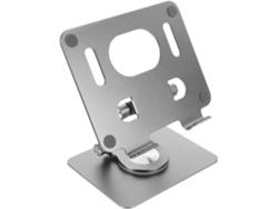 Soporte ajustable de aluminio para tableta, accesorio práctico y multifuncional con ángulo personalizable. Soporte ajustable de aluminio Gokoco.
