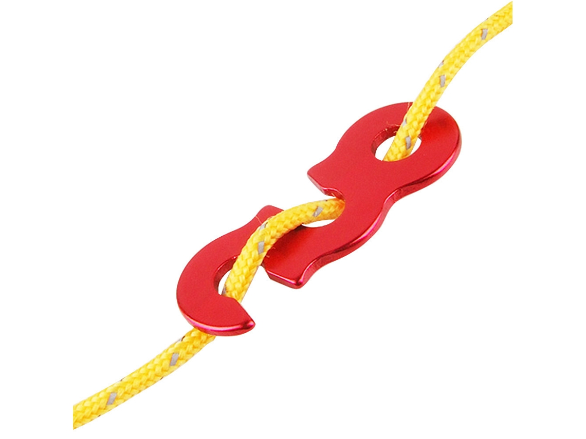 Ajustador De Cuerda De Viento Para Tienda De Aluminio (paquete De 10)