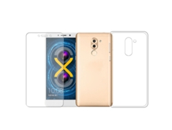 Conjunto De Protección Para Teléfono (carcasa Suave Tpu, Cristal Templado) Para Huawei Honor 6x