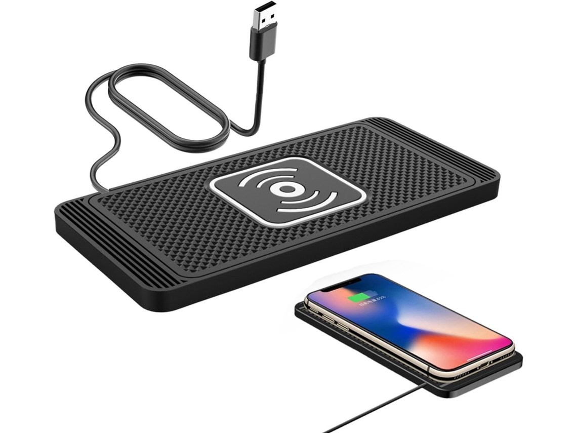 Cargador Para Coche | Cable Inteligente Ultrafino De 15 W | Soporte De Carga Inalámbrica Para Teléfono