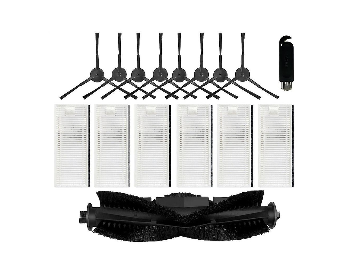 El filtro HEPA del cepillo lateral principal es compatible con el robot aspirador Thamtu G11.