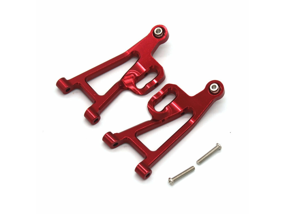 Componente Dirección Rojo metal Mejorado Copa Dirección Brazo Superior Inferior Delantero Trasero Varilla Dirección Mjx 14210 14209 Rc