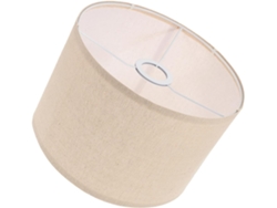 Lámpara de mesa de lino E27 mm 300x200 mm Beige SFUSHOS