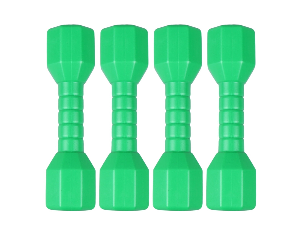 Pesas De Plástico Para Niños (verdes)
