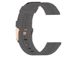 Correa deportiva de lona trenzada de 19 mm para reloj inteligente Haylou Solar LS01/ID205/Willful SW021 Ly Ebike