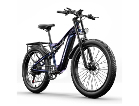 Bicicleta Eléctrica MX03 1000W 48V 17.5Ah 26Pulgada 90Km 180Kg SHENGMILO