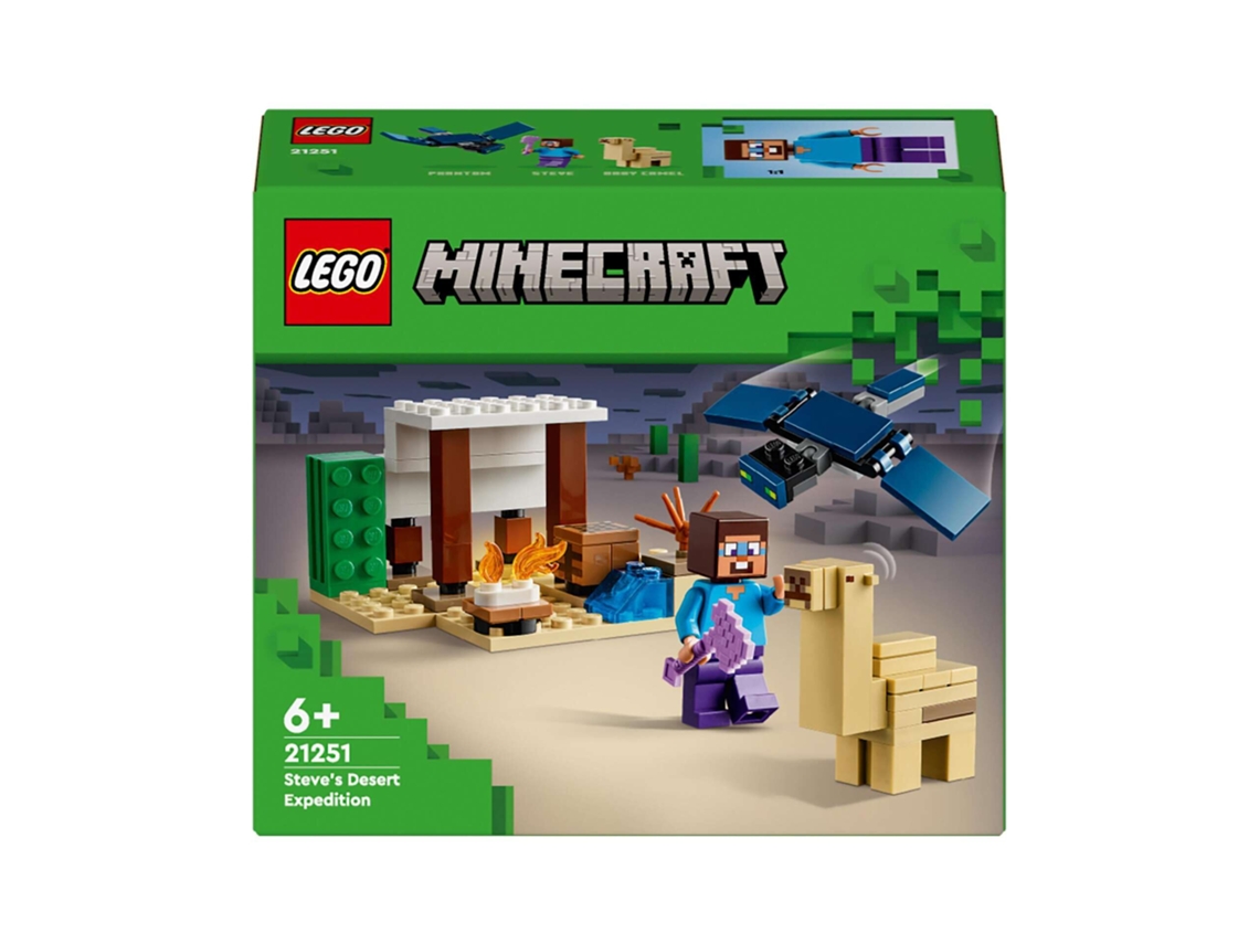 Expedição no Deserto de Steve - 21251 LEGO-MINECRAFT 