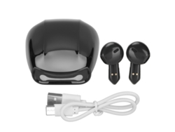Auriculares Bluetooth De Estilo Moderno Con Cancelación De Ruido Para Conducir, Trabajar O Montar En Bicicleta - Negro