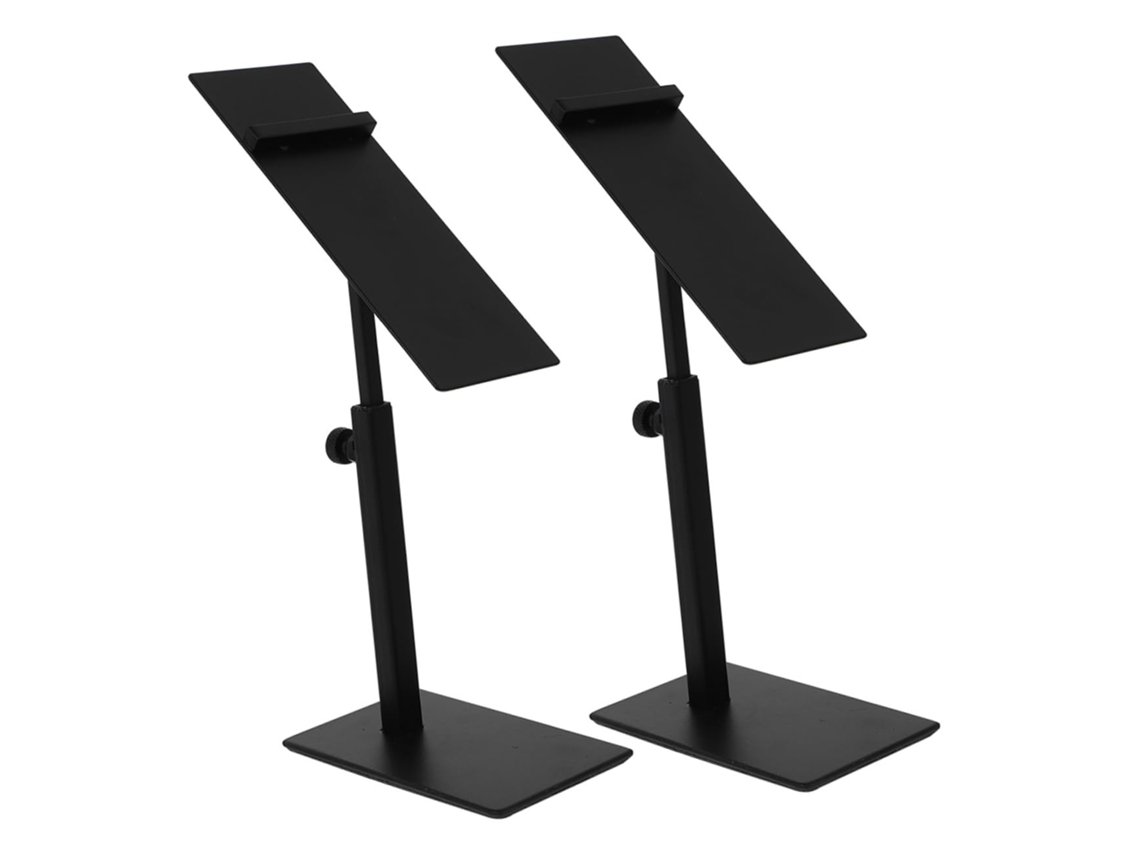 Juego De 2 Soportes Ajustables De Acero Inoxidable Para Exhibir Zapatos De Tacón Alto Y Zapatos De Mujer.