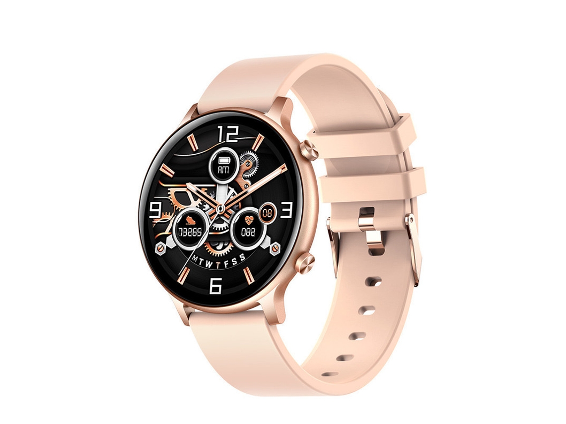 Smart Watch HT12 Monitor de salud de llamadas Bluetooth, dorado GODTVAGT