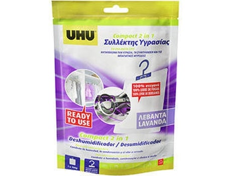 Deshumidificador Compacto Lavanda UHU 100g