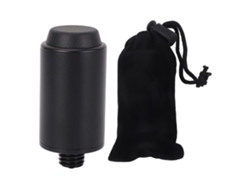 Extensor De Taco De Billar De 2 Pulgadas, Accesorio De Aluminio Con Topes Para Billar.
