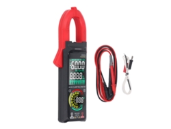 Pinza Amperimétrica Digital Con Doble Pantalla, Medición De Voltaje Sin Contacto (ncv), Linterna Y Detección De Corriente Continua Para Uso Automotriz (400 A)
