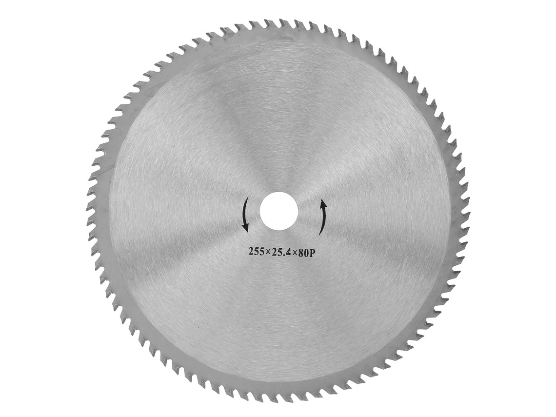 Hoja De Sierra De Acero 10" 80d Para Cortar Césped, Trimer Y Herramientas De Corte