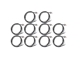 10 Piezas Sensor Termistor Ntc Sonda De Temperatura Cabeza Hexagonal Hilo 1m Rosca M8 50k
