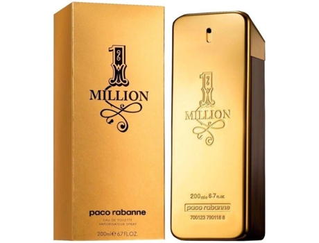 Perfume PACO RABANNE 1 Million Eau de Toilette (200 ml)