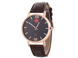 Reloj Zhoulianfa para mujer en piel Cuarzo para negocios T0139-z Marrón