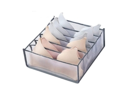 Caja de Almacenaje Cajas Lencería Organizadores KOFIHETY (25x25x4cm)