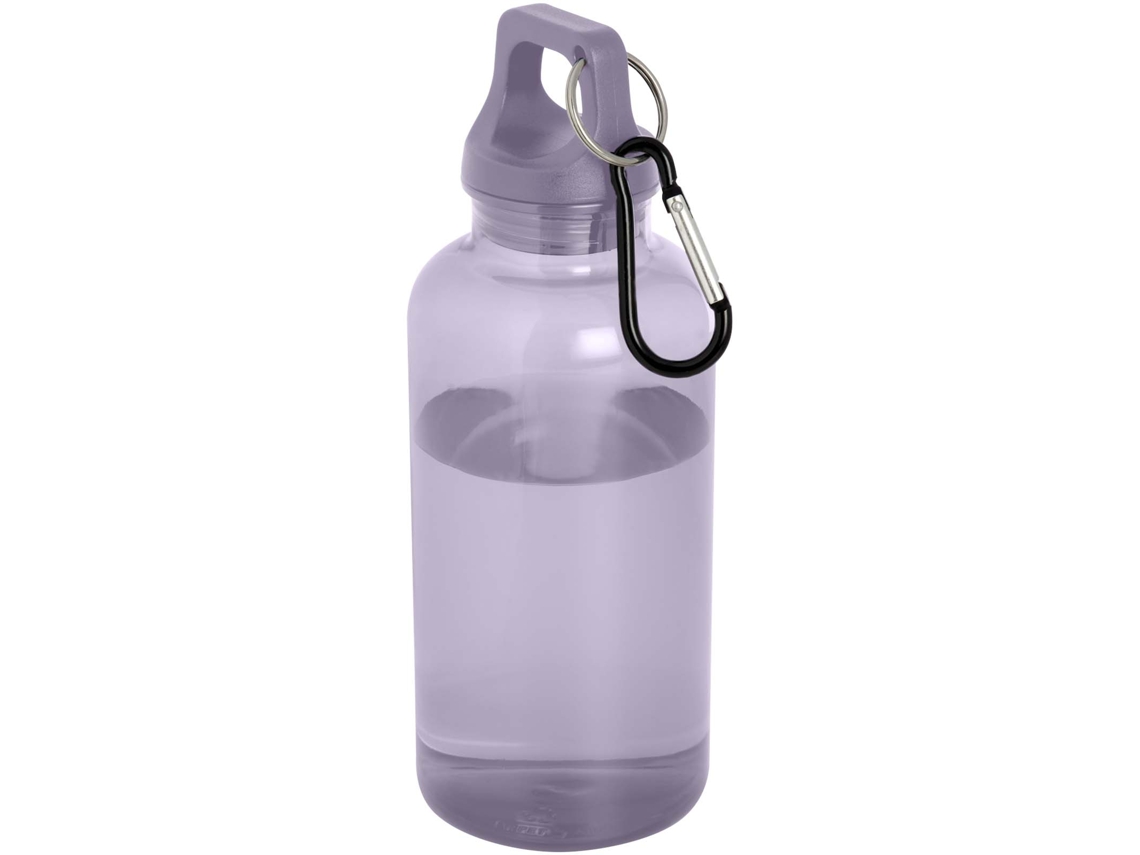 Bidón De 400 Ml De Plástico Reciclado Con Mosquetón Y Certificación Rcs "oregon"