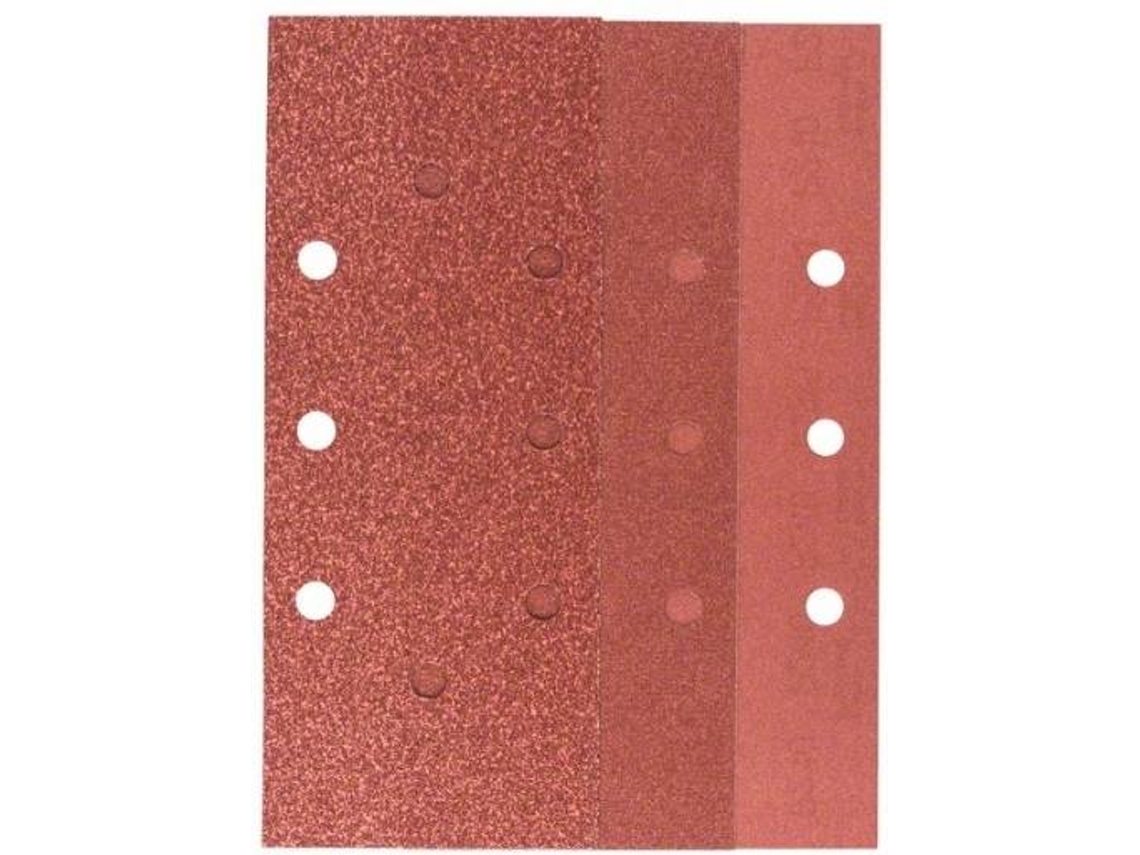 Conjunto de 25 Lijas BOSCH Grano 60 - 80 - 120 - 240