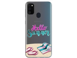 Carcasa Samsung Galaxy M30s TUMUNDOSMARTPHONE Dibujos Transparente Multicolor