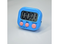 Cronómetro digital azul, un cronómetro práctico para la cocina y el uso diario.