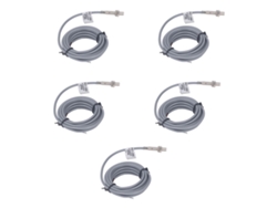 5 Sensores De Proximidad Inductivos Npn Ip65 Resistentes Al Agua, Dc6-30v 300ma