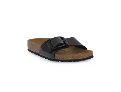 Chanclas BIRKENSTOCK Madrid Big Metallic Blk Negro (37)