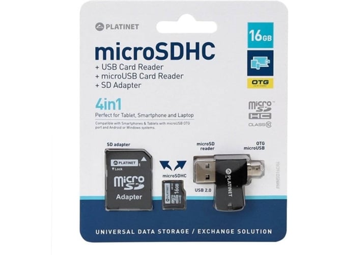 Tarjeta de Memoria x16 GB Platinet