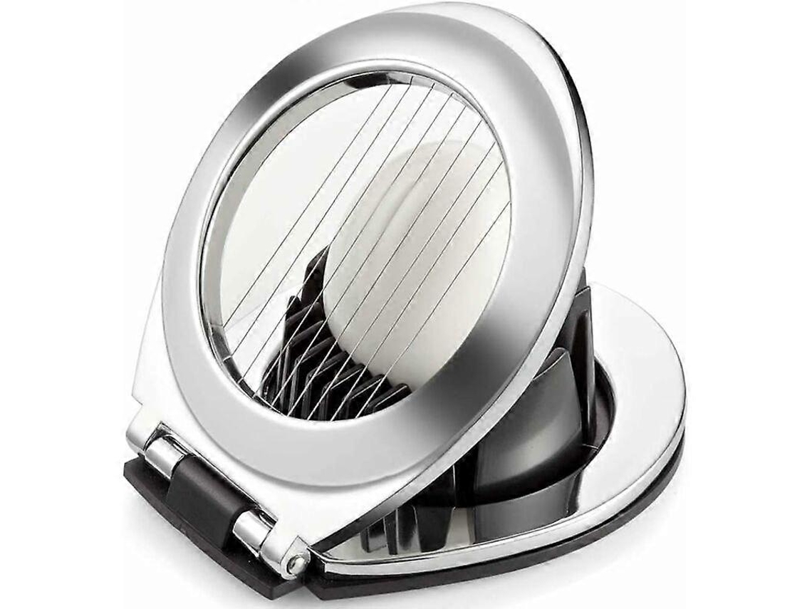 Cortador De Huevos De Acero Inoxidable 3 En 1, Utensilio Profesional Para Cortar Huevos, Plátanos Y Frutas Blando