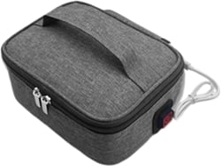 Bolsa Térmica Portátil Para Aquecer O Almoço No Local De Trabalho | Bolsa Térmica Isolada Com 3 Compartimentos