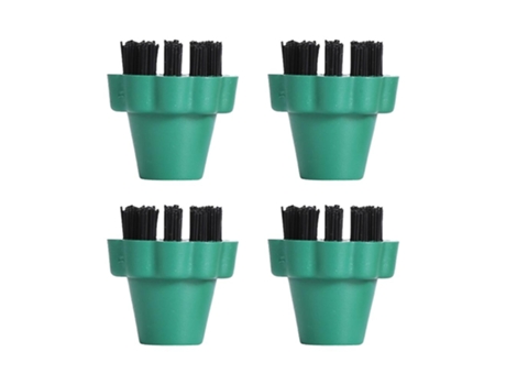 4pcs escovas para karcher sv7 sv1802 2.860-231.0 limpador a vapor preto