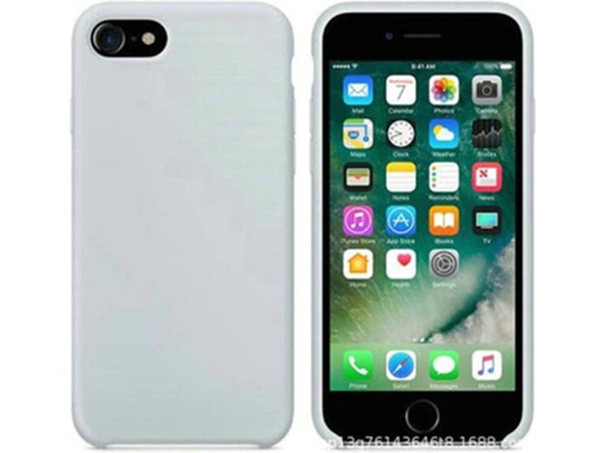 Funda iPhone 6, 6s WJS Silicona Azul