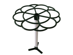 Soporte Para Plantas De Fresa Con Clip De Enrejado Elevado, Soporte De Jardín De Plástico Duradero, 23x25cm