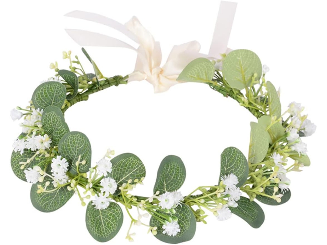 Arranjo De Flores Artificiais Para Noiva, Guirlanda Elegante, Acessórios De Cabelo Para Convidados.